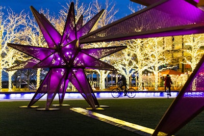 'Light Yards' Art Installation in Washington, D.C.