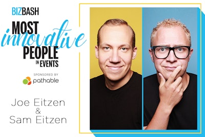 Most Innovative People in Events 2020: Sam Eitzen & Joe Eitzen, Snapbar