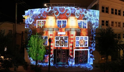 Banko Cantina's Projection Mapping in West Palm Beach, Fla.