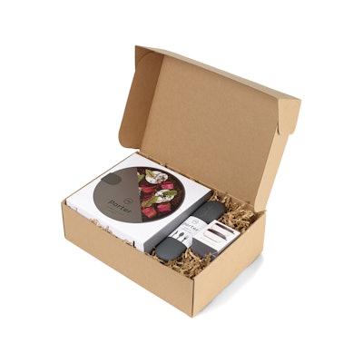 W&P Porter Ceramic Deluxe Lunch Gift Set - (1) Ceramic Reusable Travel Bowl, Set of Reusable Utensils, and (2) Reusable Dressing Containers $78+