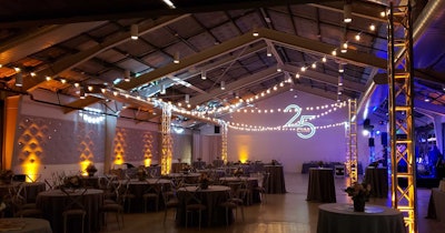 3 Company Holiday Party In The Great Room Karma Event Lighting