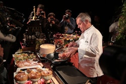 Celebrity chef Wolfgang Puck (pictured) and his team are known for catering some of the country's most high-profile gatherings, particularly in the Los Angeles area.