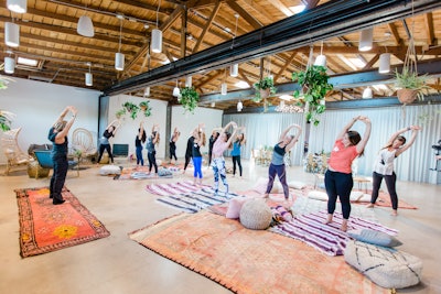 8 Yoga Event In The Rafters Rachael Koscica Photography
