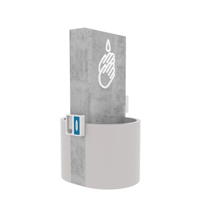 This Citadel hand-sanitizing station from Studio A by Blueprint Studios offers an industrial, upscale design that rivals your typical plastic sanitizing stand. $1,475 to buy. Available in Las Vegas, Los Angeles and San Francisco.