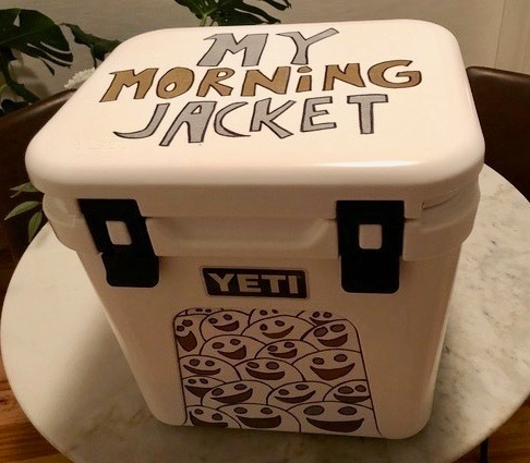 Crew Nation recently teamed up with outdoor brand YETI to raise money for unemployed touring crews with some decorative coolers by artists such as My Morning Jacket.