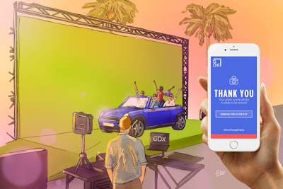 Last summer, San Diego-based experiential agency GDX Studios developed an idea of a drive-thru activation to give brands a safe, fun and interactive way to host immersive activations for fans and consumers.