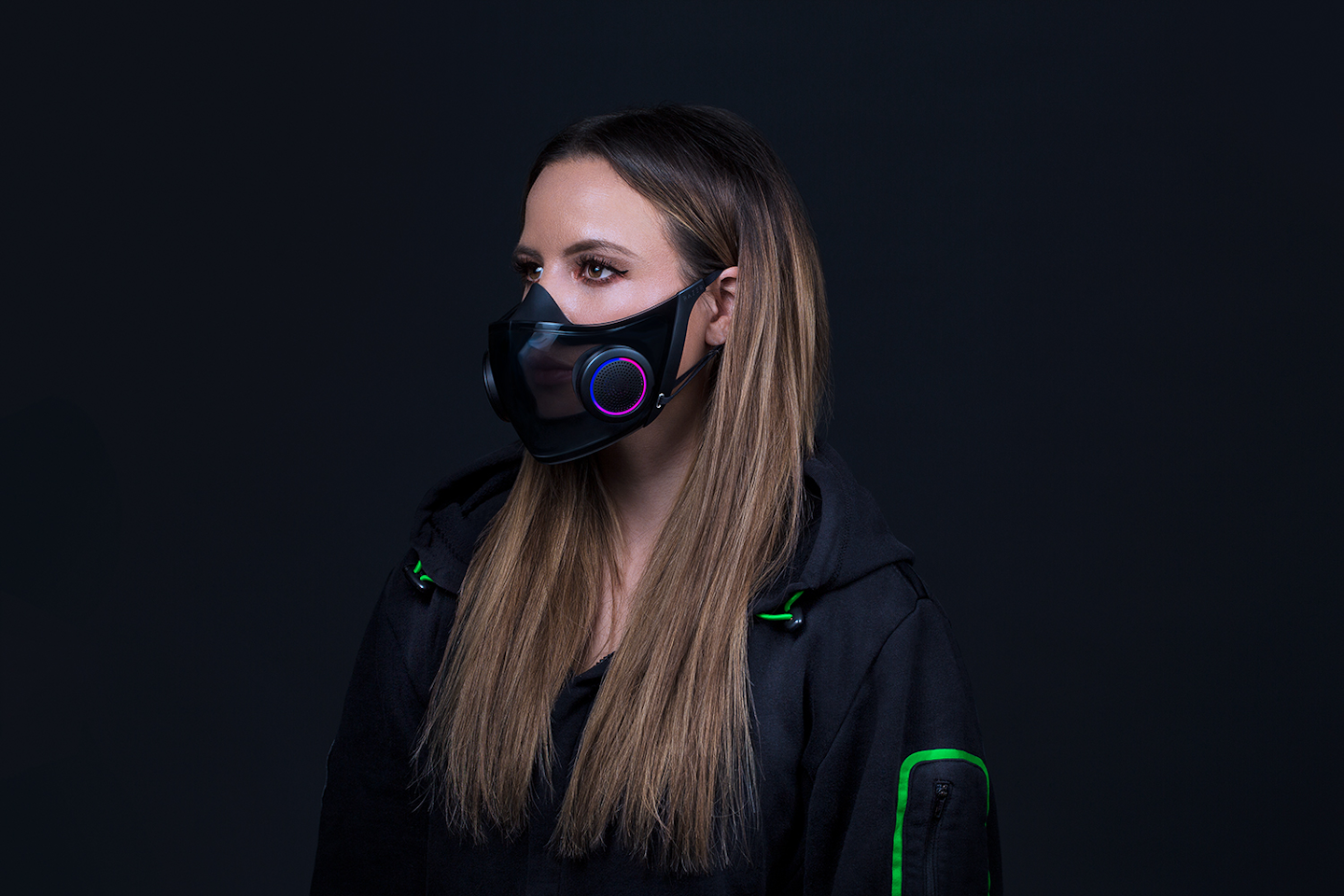 Gaming equipment maker Razer created a reusable face mask featuring a medical-grade respirator and built-in microphone and amplifier.