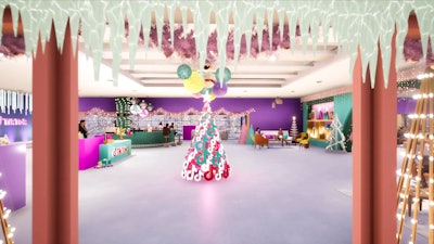 For virtual events, New York City-based Eventique assembled a creative team to curate a custom, interactive digital environment complete with masterclasses, like this one the entertainment and production company recently produced for a TikTok holiday event. When asked to outfit a virtual event inspired by the Netflix series, director of strategy Eric Wielander, says, “We would research and source experts at embroidery, wall coverings and more through our team members and assemble a best-in-class group to arrange virtual classes in a 3D environment.”