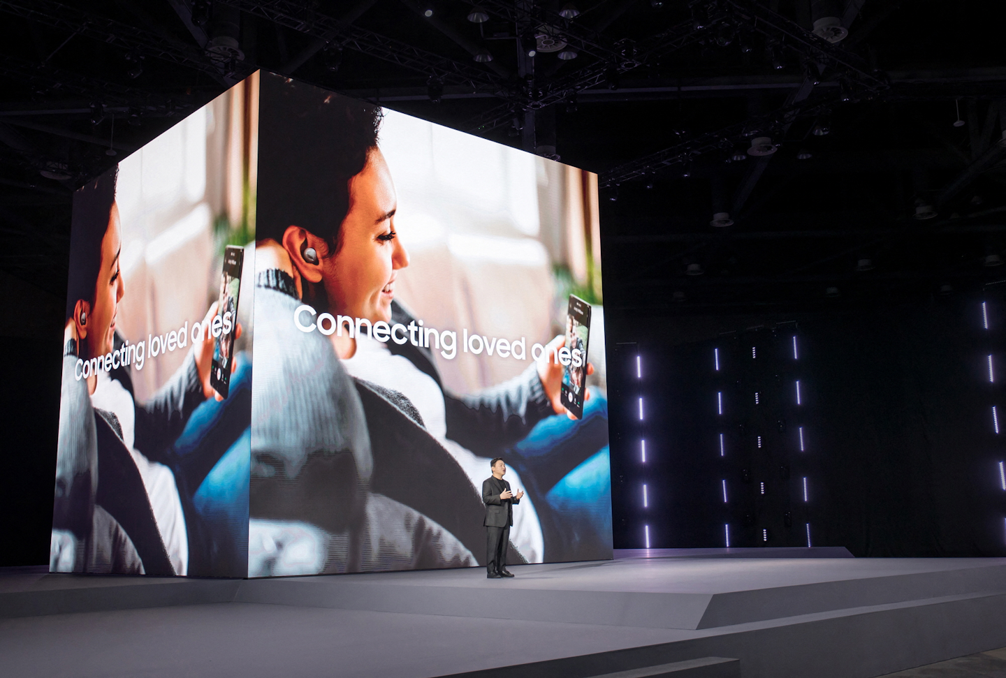 This year’s Unpacked event was recorded in a studio near Seoul, South Korea.