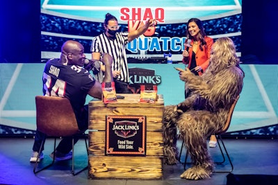 #ShaqVsSasquatch at the SHAQ Bowl