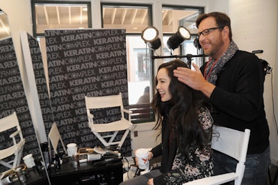 In 2015, haircare brand Keratin hosted a pop-up salon at the MTV Music Lodge, a space where reporters conducted interviews with celebrities. Before they were interviewed, celebrities such as Jessika Van had their hair touched up by professionals. The pop-up salon space had decor inspired by a film set. Though the brand had hosted a gifting suite at the festival, this was the first time it had hosted a pop-up salon. See more: Sundance 2015: See Engaging Activations From New Festival Sponsors