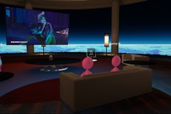 The New Frontier experience transported attendees to another world that even included views of the International Space Station.