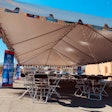 Elite Events & Rentals supplied tenting to many local businesses that were looking to host watch parties and extend outdoor seating.