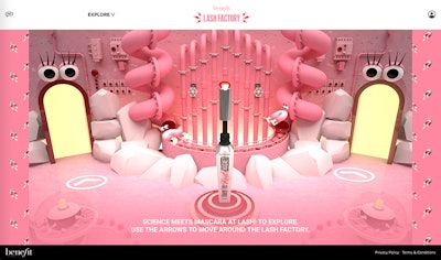 “Benefit Cosmetics has a vast global footprint with retail presence in 66 countries around the world, so it was very important for us from the beginning that this experience be made available in multiple languages for our global communities to experience,” said Rena Gillen, senior director of marketing communications at Benefit.