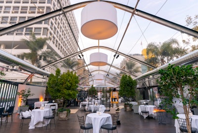 Outdoor Dining Experience at Spago Beverly Hills