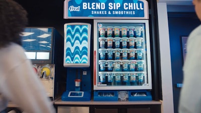 Consumers can download the game via an on-screen QR code that's revealed during the product blend cycle on f’real blenders at stores nationwide.
