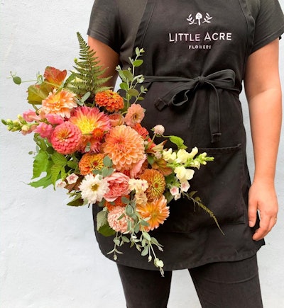 “We've had a huge increase in demand for local flowers for wedding celebrations. Clients want their flowers to reflect the season. In the summer, this means something of a wildflower look.” —Tobie Whitman, owner of Little Acre Flowers in Washington, D.C.