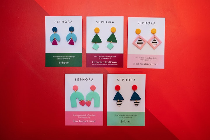 Hybrid Event Inspiration See Inside Sephora Canada S Colorful Media Preview Bizbash