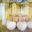 Another inspiration tabletop spotted at DIFFA's annual event, this ethereal display marries feminine hues with metallic touches for a showstopping setting—certainly better suited for those with a go-big-or-go-home mindset. See more: 18 Dining and Tabletop Ideas From Diffa's 2019 Dining by Design