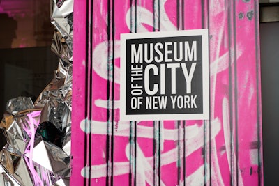 The evening’s theme was inspired by the museum’s newest exhibition, New York, New Music: 1980-1986, which coincides with the 40th anniversary of MTV and highlights artists including Run DMC, Talking Heads, Madonna and John Zorn.