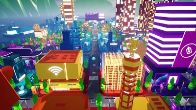 Tax compliance software company Avalara’s recent virtual summit had the appearance of a colorful, 3D city. The immersive event was produced by 82 South and hosted on Shiraz Creative’s ATTND.live platform.