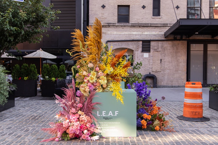 How Did One Million Flowers Spring Up In New York City A Look At The L E A F Festival Of Flowers Bizbash
