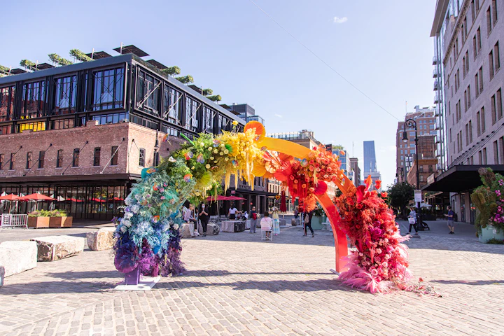 How Did One Million Flowers Spring Up In New York City A Look At The L E A F Festival Of Flowers Bizbash