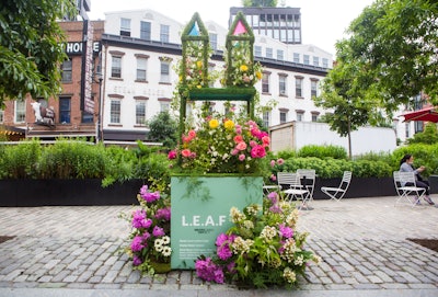 “The heart of L.E.A.F has always been about bringing our community together to spotlight the plethora of floral design talent that we have here in New York,' said festival founder Moira Breslin.
