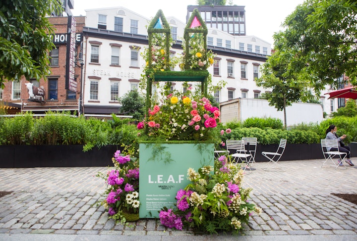 How Did One Million Flowers Spring Up In New York City A Look At The L E A F Festival Of Flowers Bizbash