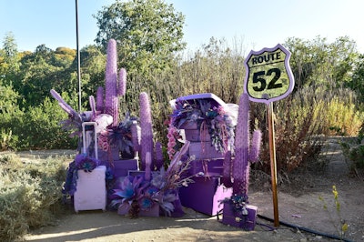 The event takes place at the South Coast Botanic Garden in Palos Verdes Estates, Calif., with art installations and theatrical experiences placed throughout the space. “After a long location search, we reached an agreement with our friends and partners at the South Coast Botanic Garden to activate a dried-up lake bed that sits at the center of their 87-acre property,” explained Nguyen and LaSalle.