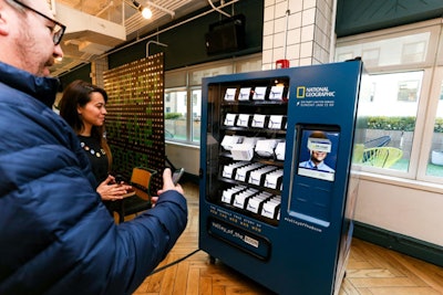 National Geographic partnered with WeWork to promote Valley of the Boom, a limited series about the 90s tech boom, turning co-working locations in New York, Los Angeles and San Francisco into ’90s-style workplaces. The events, which took place in December 2018, featured branded vending machines that dispensed ‘90s-themed prizes. In lieu of quarters, the machine took payments in the form of posts about the event on social media. See more: How National Geographic Took WeWork Members Back to the '90s