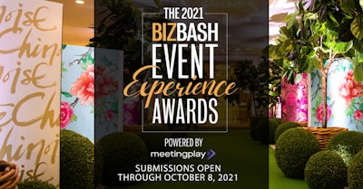 The 2021 BizBash Event Experience Awards, Powered by MeetingPlay