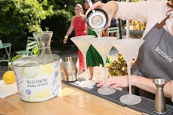 The launch event’s menu also included three custom cocktails crafted in collaboration with each designer.