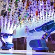 Robotic bartender equipped with LCD screens for viewing orders, price upon request, available worldwide from Scarlett Entertainment