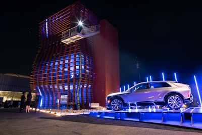 To introduce the new Cadillac LYRIQ, the auto brand hosted a culinary experience called the LYRIQ Electriq Kitchen presented by Cadillac at Vespertine in Culver City, Calif.