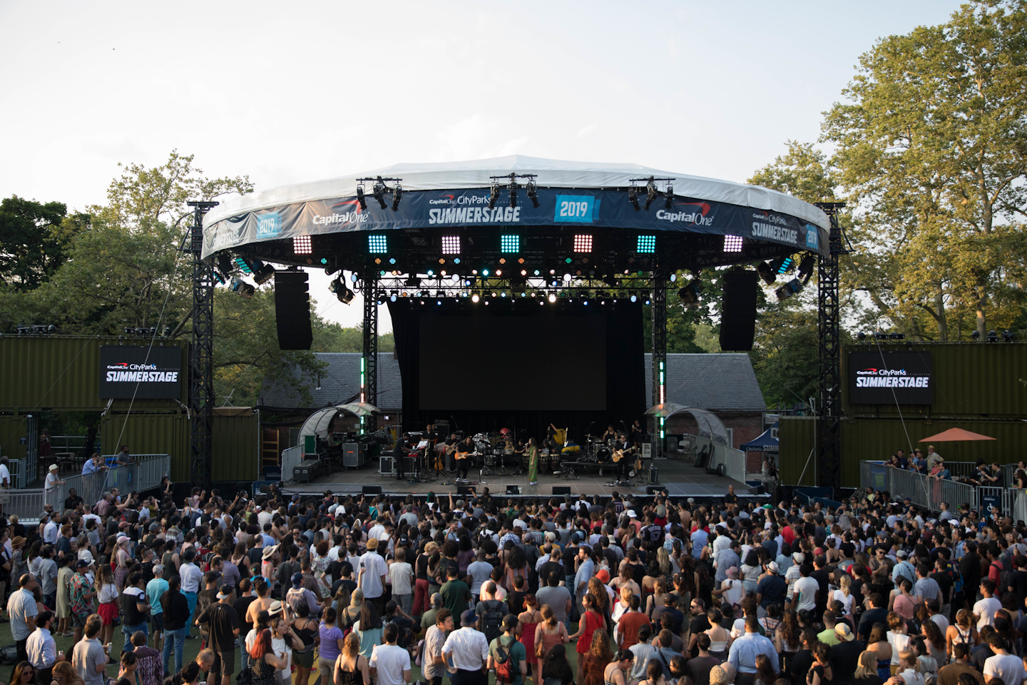 Since SummerStage is an annual outdoor festival (besides last year’s event, which was virtual), organizers are used to producing rain or shine.