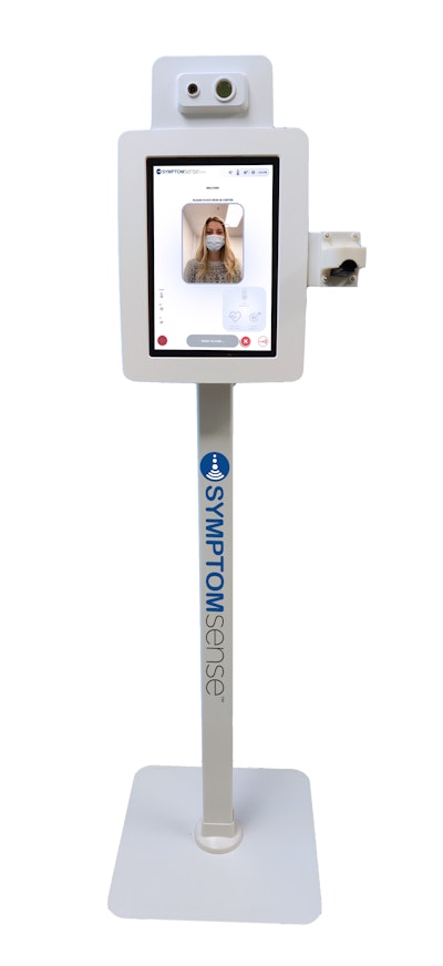 The SymptomSense Kiosk, a rapid vital sign screening solution, starts at $9,995, available in New York City, Bedminster, N.J. and Boston, from SymptomSense