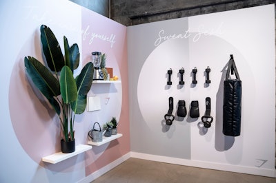 “We didn’t want anybody to walk out with the exact same picture,' said Stoelt. 'So the design of the event, from the retail to the hub to the walls to the arches, was all about creating this consumer journey where everybody got their own unique photo op.”