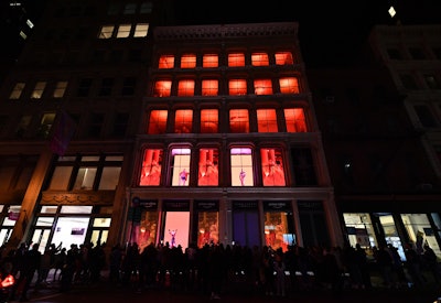 On Sept. 25, performers wearing new Savage X Fenty looks filled the windows of New York's Soho Lofts.