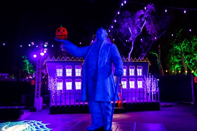 New this year is the maze-like Scarecrow Gardens, where traditional Halloween colors are enhanced with a neon and UV overlay.
