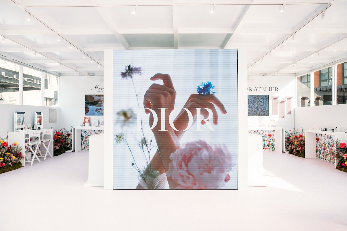 See Inside the Dior Beauty Pop-Up That Went Viral During NYFW | BizBash