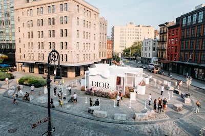 Dior Hosts Pop Up In New York's Meatpacking District For The Launch Of The  New Miss Dior Eau De Parfum