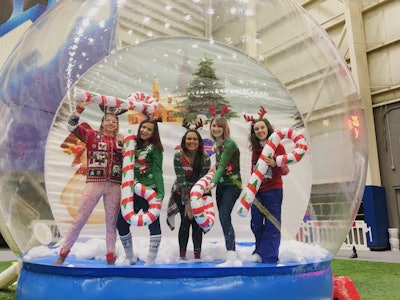 Interactive Entertainment Group’s Giant Snow Globe