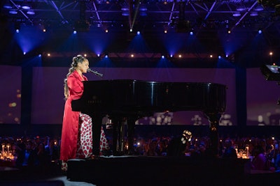 Paul McCartney was awarded Robin Hood’s prestigious Silver Archer Award for his two-decade-long partnership with the organization. A tribute to the Beatles star included a performance of 'Let It Be' by Alicia Keys.