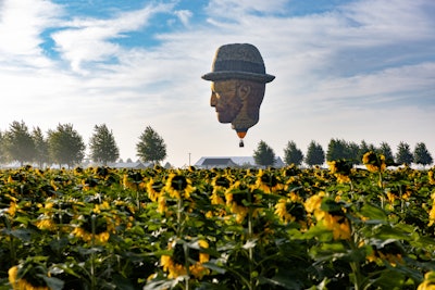 Vincent Van Gogh Hot Air Balloon