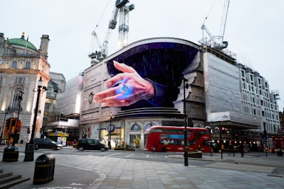 Amazon Prime Video's 'Wheel of Time' Anamorphic Billboard