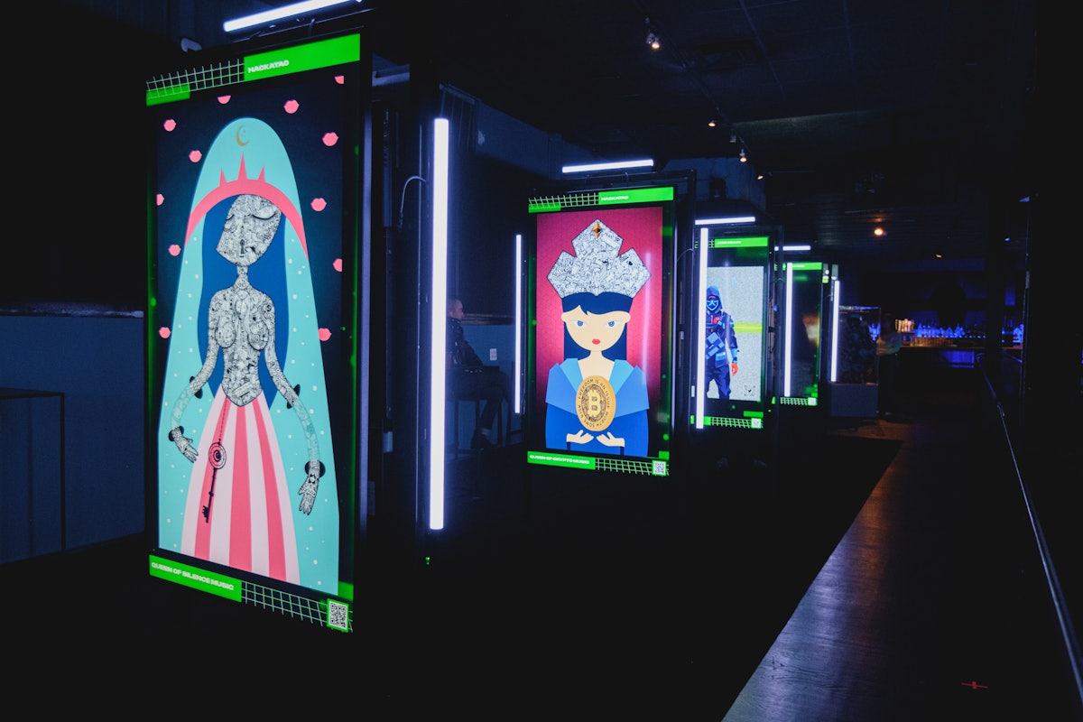 How Do You Hang an NFT on the Wall? See Inside This EyeCatching Event