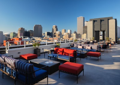 Rosie’s on the Roof at The Higgins Hotel & Conference Center, New Orleans