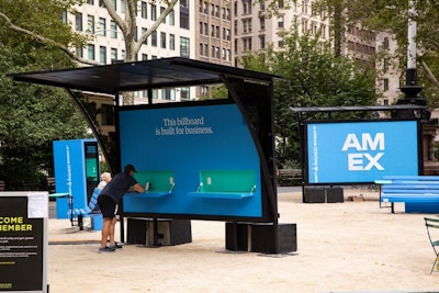 American Express’ “Built for Business” Installations