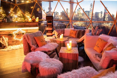 Mr. Purple’s Veuve Clicquot Winter Chalet